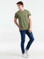 Футболка мужская Regent Fit 150, меланж хаки — изображение 3