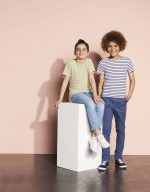 Футболка детская Miles Kids серый с желтым — изображение 4