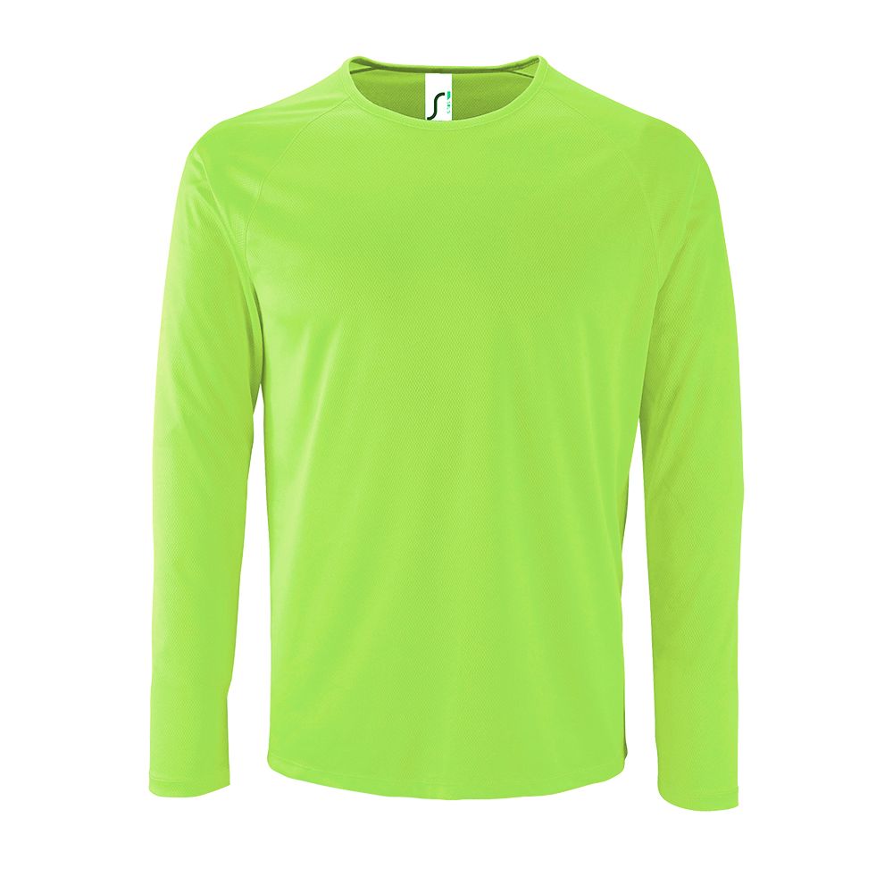 02071286_29_1000x1000 Футболка с длинным рукавом Sporty LSL Men, неоново-зеленая — изображение 1