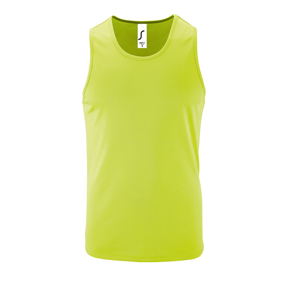 02073280_2_tif_1000x1000 Майка мужская Sporty TT Men, зеленое яблоко — изображение 1