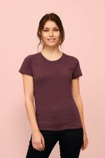 Футболка женская Regent Fit Women, пыльно-розовая — изображение 4