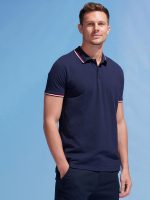 Рубашка поло мужская Prestige Men, темно-синяя — изображение 4