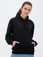 Толстовка унисекс Spencer, черная — изображение 4