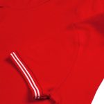Рубашка поло женская Virma Stripes Lady, красная — изображение 4