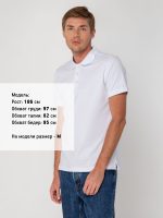 Рубашка поло мужская Virma Stretch, белая — изображение 5