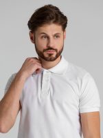 Рубашка поло мужская Virma Premium, белая — изображение 8