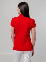 Рубашка поло женская Virma Premium Lady, красная — изображение 8