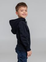 Толстовка с капюшоном детская Kirenga Kids, темно-синяя — изображение 7