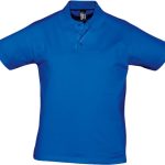 Рубашка поло мужская Prescott Men 170, ярко-синяя (royal)