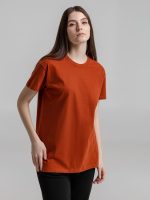 Футболка Imperial 190, коричневая (терракотовая) — изображение 7