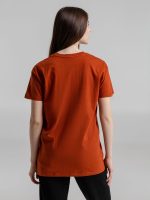 Футболка Imperial 190, коричневая (терракотовая) — изображение 9