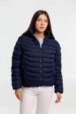 Куртка с подогревом Thermalli Chamonix, темно-синяя — изображение 14