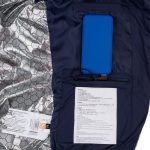 Куртка с подогревом Thermalli Chamonix, темно-синяя — изображение 7