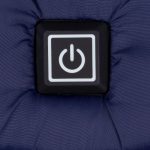 Куртка с подогревом Thermalli Chamonix, темно-синяя — изображение 8