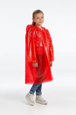 Дождевик-плащ детский BrightWay Kids, красный — изображение 5