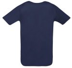 Футболка унисекс Sporty 140, темно-синяя — изображение 2