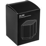 Беспроводная колонка с подсветкой гравировки Glim, черная — изображение 9