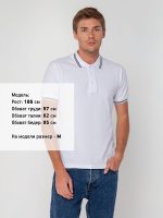 Рубашка поло Virma Stripes, белая — изображение 5
