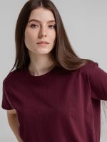 Футболка Imperial 190, бордовая — изображение 11