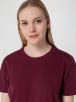 Футболка унисекс Regent 150, бордовая — изображение 7