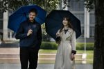 Зонт складной Monsoon, черный — изображение 5