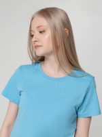 Футболка женская T-bolka Lady, голубая — изображение 8