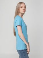 Футболка женская T-bolka Lady, голубая — изображение 6