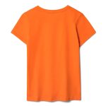Футболка женская T-bolka Lady, оранжевая — изображение 2
