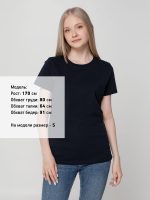 Футболка женская T-bolka Lady, темно-синяя — изображение 4