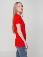 Футболка женская T-bolka Lady, красная — изображение 6