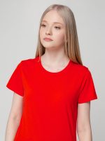 Футболка женская T-bolka Lady, красная — изображение 8