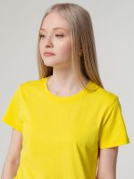 Футболка женская T-bolka Lady, желтая — изображение 8