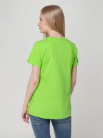 Футболка женская T-bolka Lady, зеленое яблоко — изображение 7