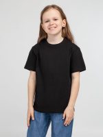 Футболка детская Regent Kids 150, черная — изображение 3