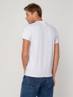 Футболка мужская T-bolka Stretch, белая — изображение 6