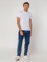 Футболка мужская T-bolka Stretch, белая — изображение 7