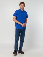 Рубашка поло мужская Spring 210, ярко-синяя (royal) — изображение 8