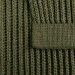 Плед Shirr, зеленый (оливковый) — изображение 3