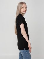 Рубашка поло женская Virma Lady, черная — изображение 6