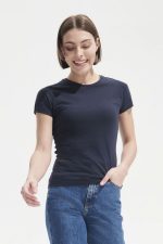 Футболка женская Miss 150, темно-синяя (navy) — изображение 5