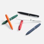 Ручка шариковая Bolt Soft Touch, белая — изображение 5