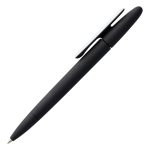 Ручка шариковая Prodir DS5 TRR-P Soft Touch, черная с белым — изображение 2