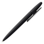 Ручка шариковая Prodir DS5 TRR-P Soft Touch, черная с белым — изображение 3