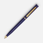 Ручка шариковая Euro Gold, синяя — изображение 2