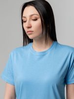 Футболка унисекс T-bolka 140, голубая — изображение 11