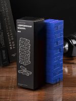 Игра «Деревянная башня мини», синяя — изображение 5