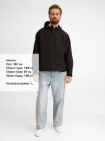 Куртка мужская с капюшоном Replay Men 340, черная — изображение 8