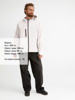 Куртка мужская с капюшоном Replay Men 340, белая — изображение 8