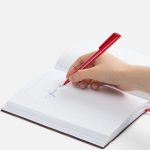 Ручка шариковая Flip, красная — изображение 4