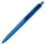 Ручка шариковая Prodir DS8 PRR-T Soft Touch, голубая — изображение 4